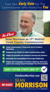 Cast Your Early Vote For The Commissioner Who Works For You
